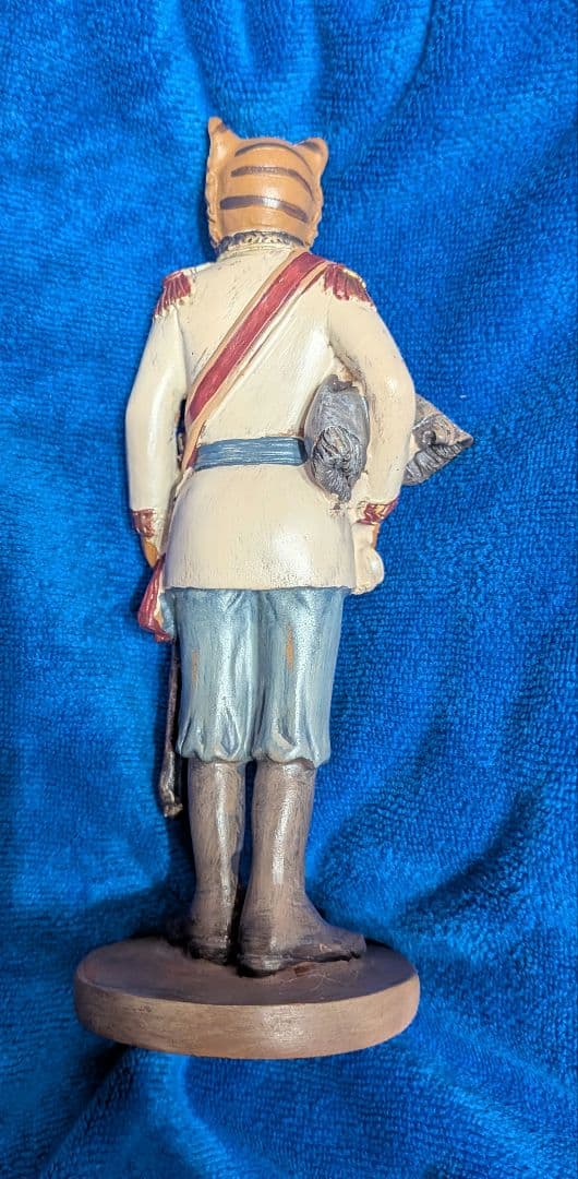 アンティーク 調 トラ 近衛兵風 置物