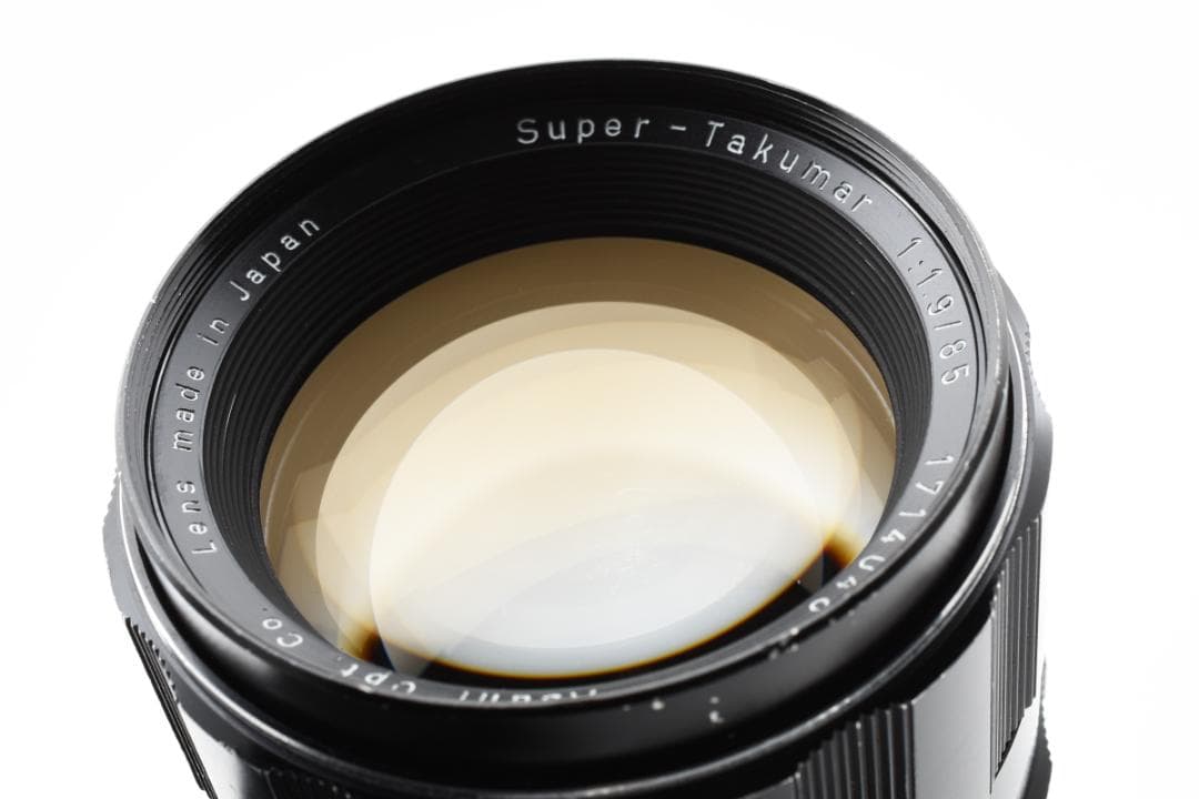 Super Takumar 85mm F1.9 純正革ケース付 SO160