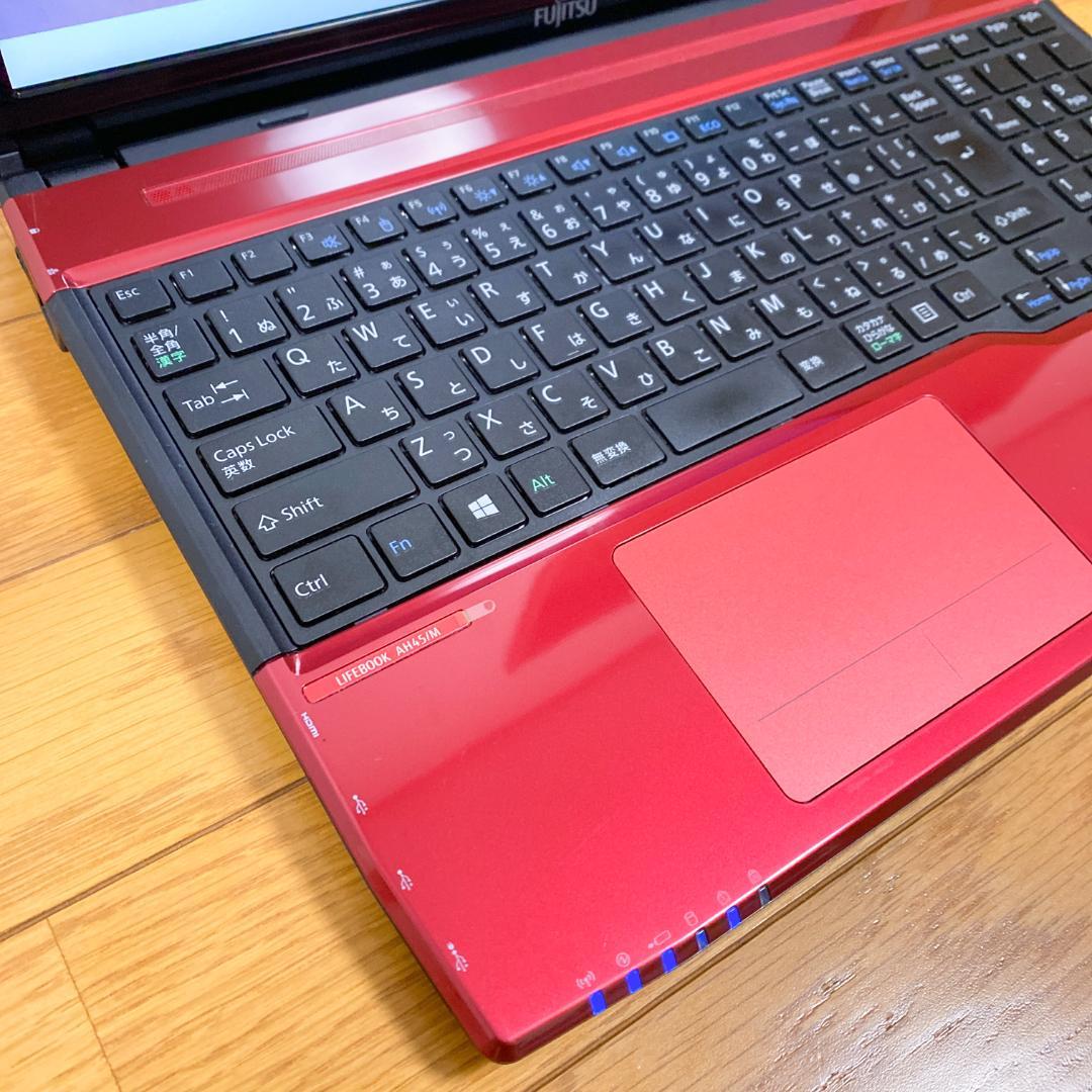 ヒロ✨オフィス2021✨快適SSD i3 メモリ8 ブルーレイ 富士通