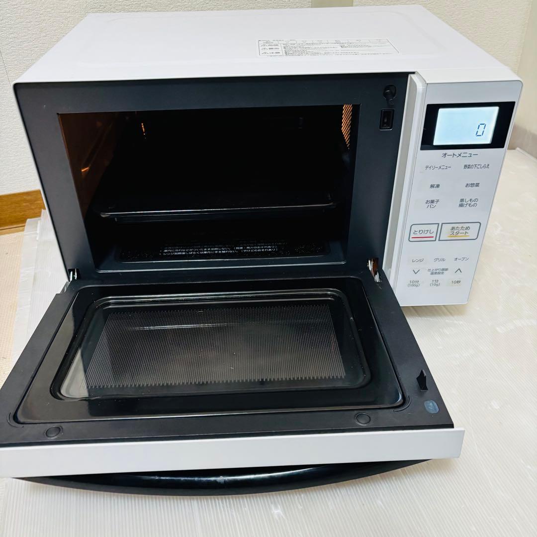 IRIS OHYAMA オーブンレンジ MO-F1807-W 2022年製