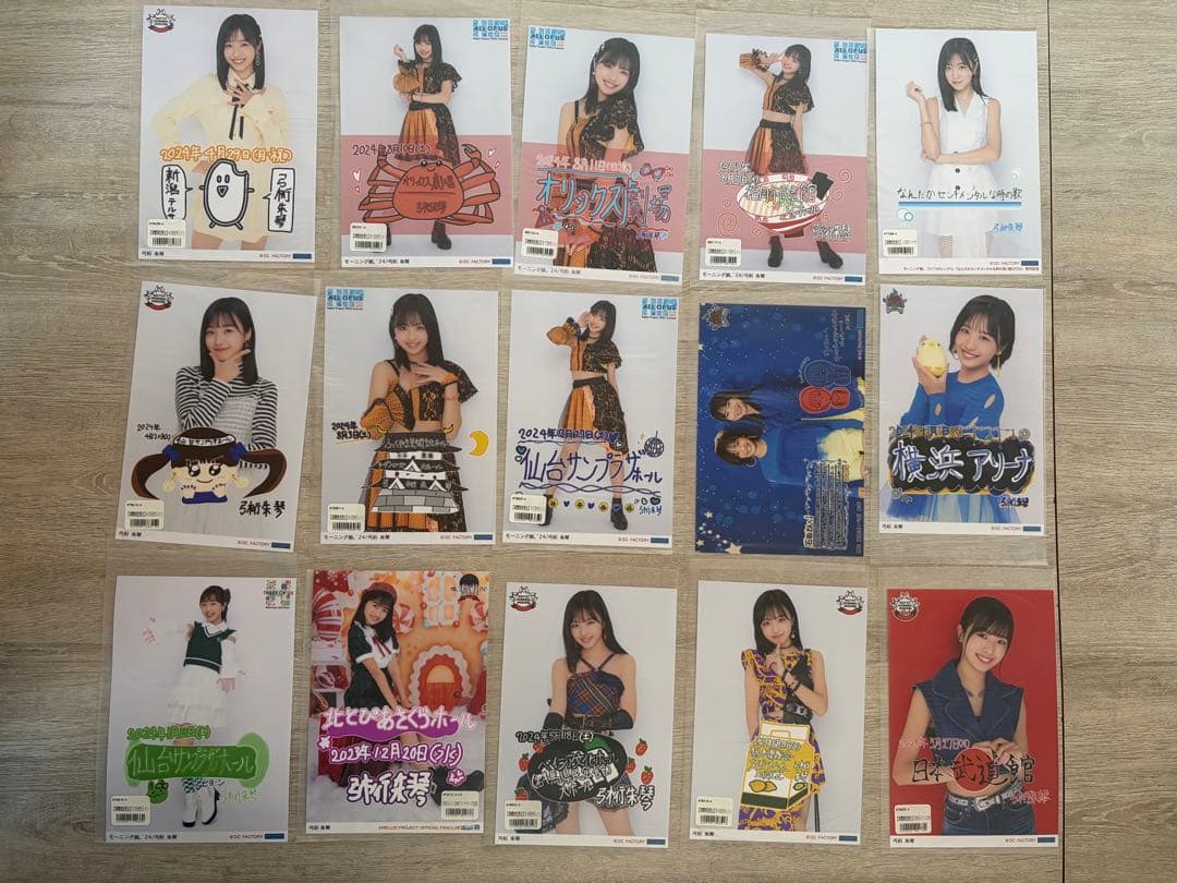 弓桁朱琴　A5ソロ写真セット　80枚以上　モーニング娘。