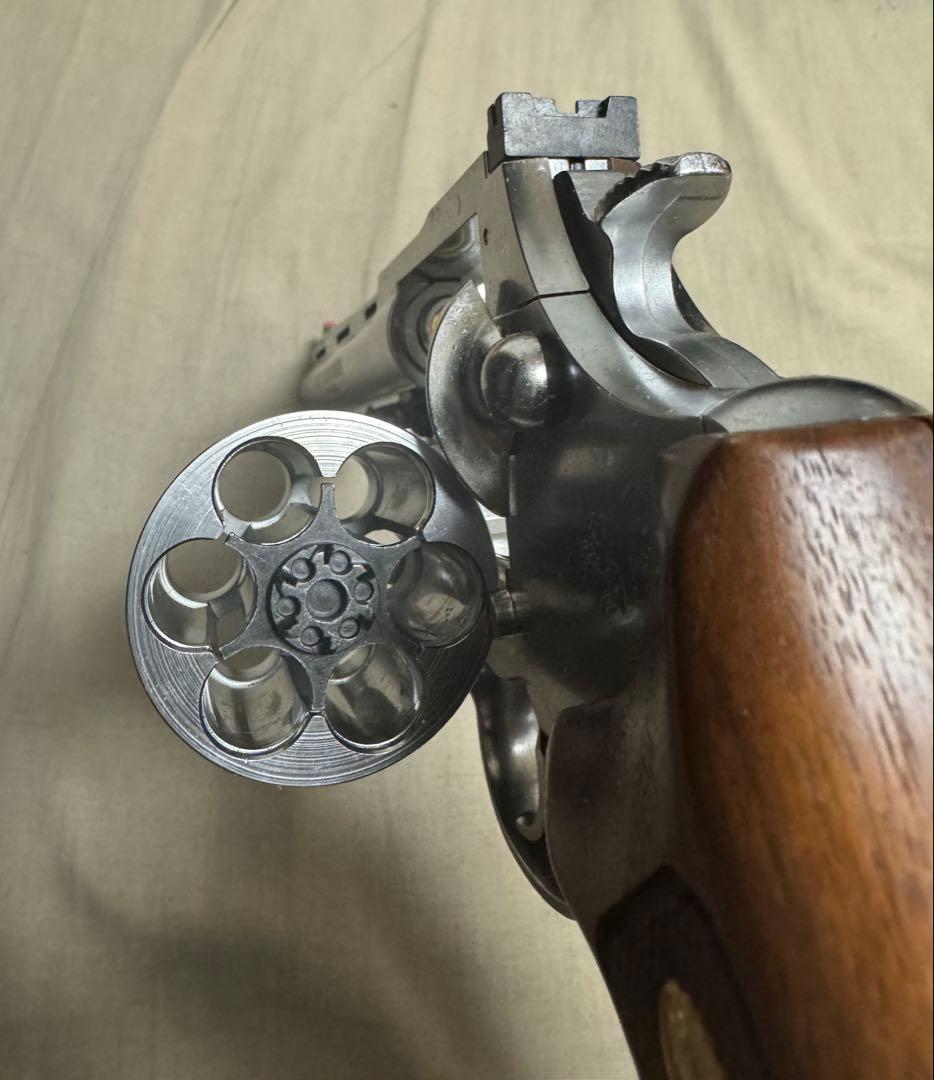 マルシン　コルト/アナコンダ6インチ xカートリッジ6発　ほぼ未使用