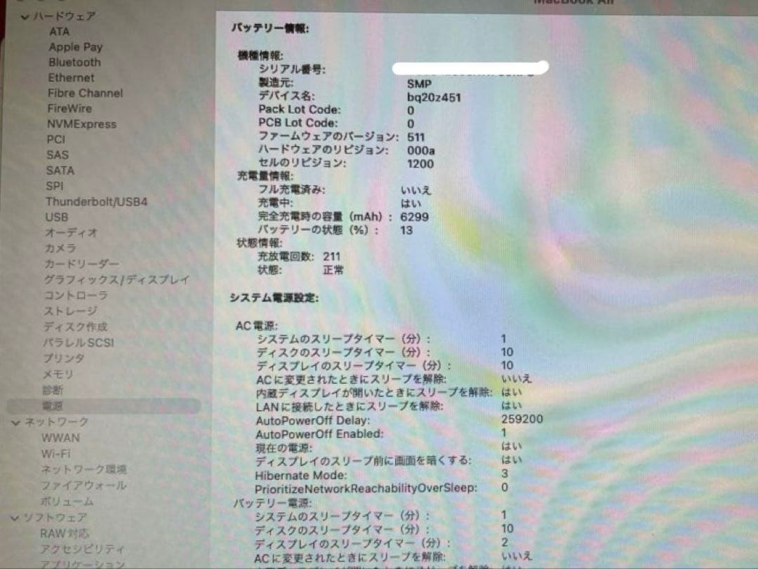 MacBook Air (13-inch, Early 2015) 本体　箱付き