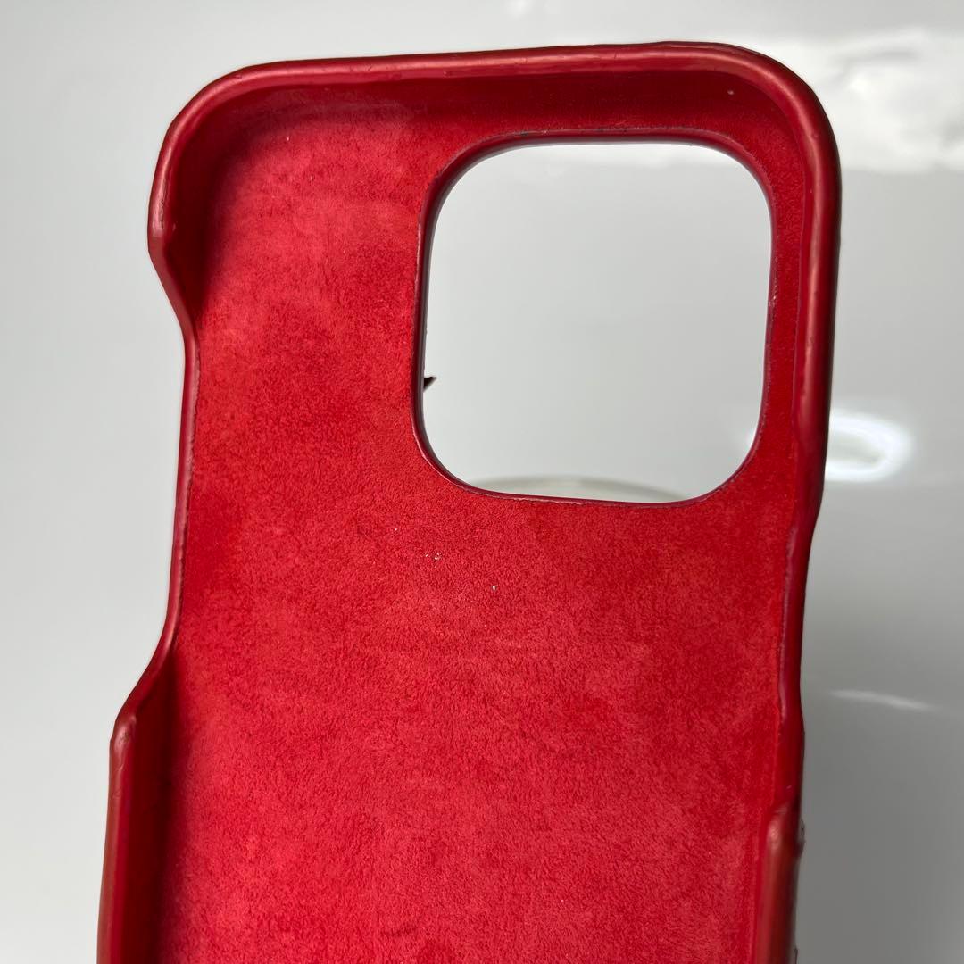 【極美品】LadyDior iPhone14proケース カナージュ ラムスキン