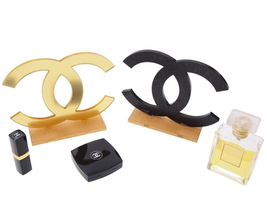 シャネル 店舗ディスプレイ オブジェ 置物 ゴールド ココマーク CHANEL