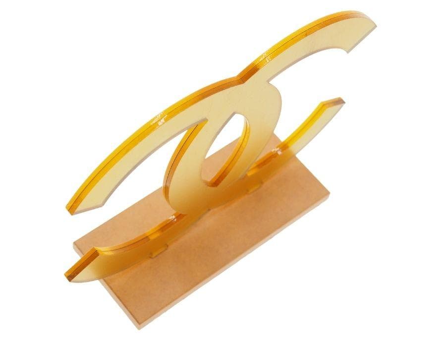 シャネル 店舗ディスプレイ オブジェ 置物 ゴールド ココマーク CHANEL