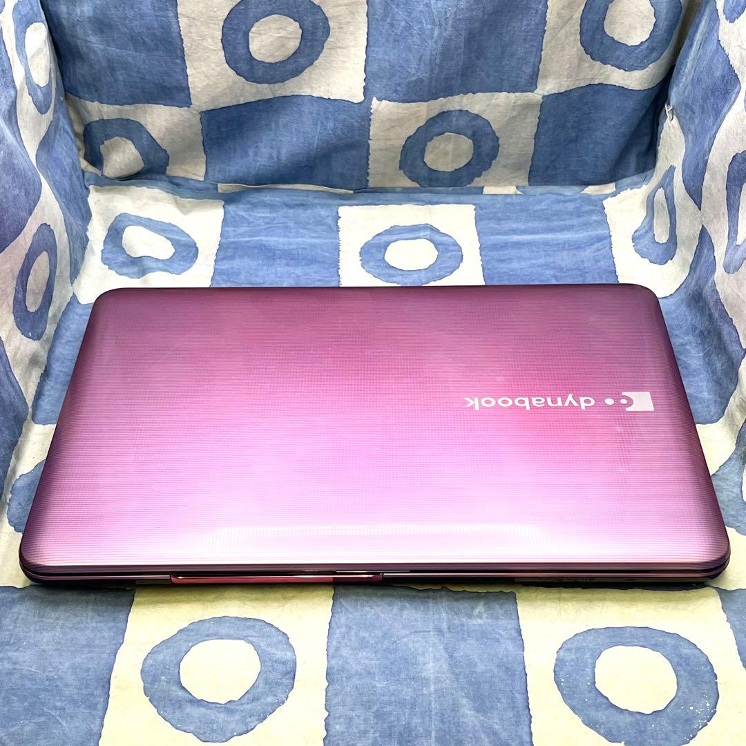 綺麗ブルーレイ♪快適SSD☆i7☆可愛いピンクノートPC♪カメラ付！Win11