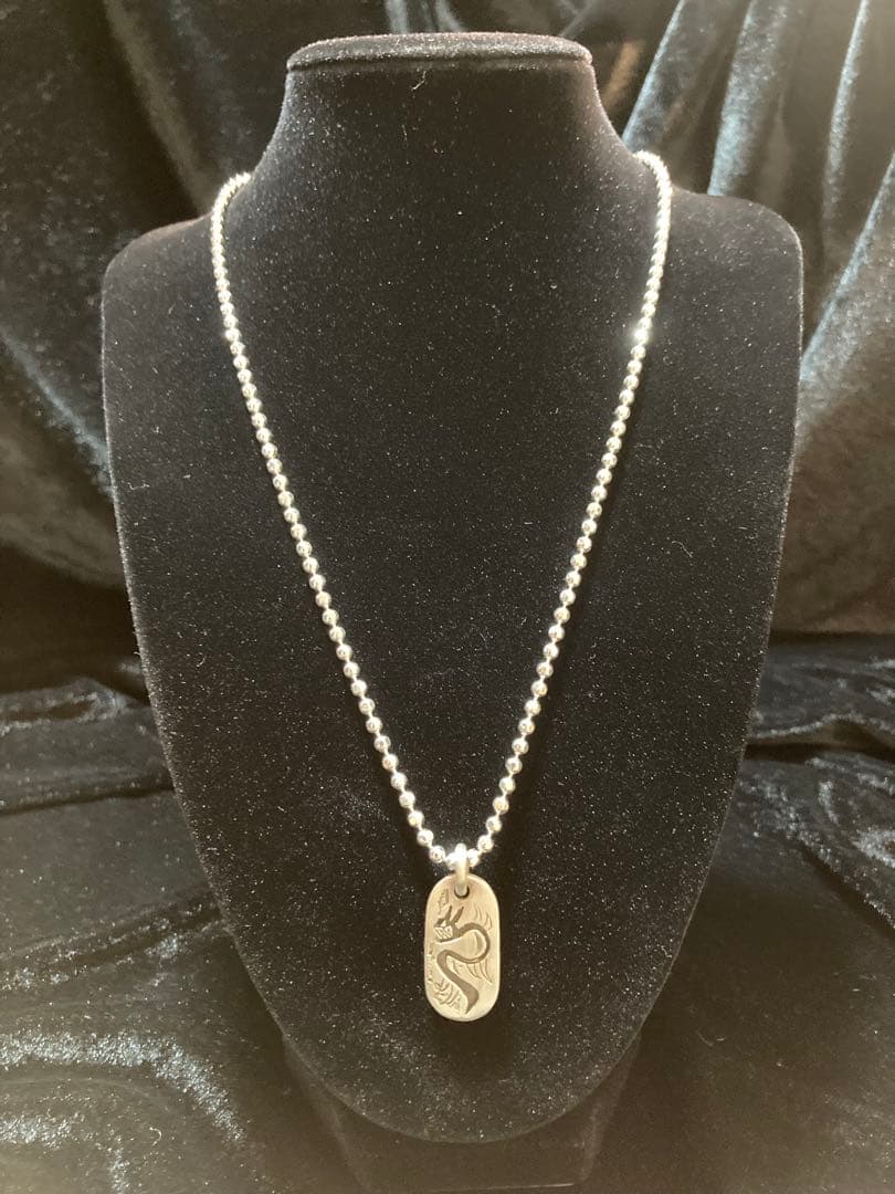 ⑮Dog Tag Dragon チェーン付き Silver925