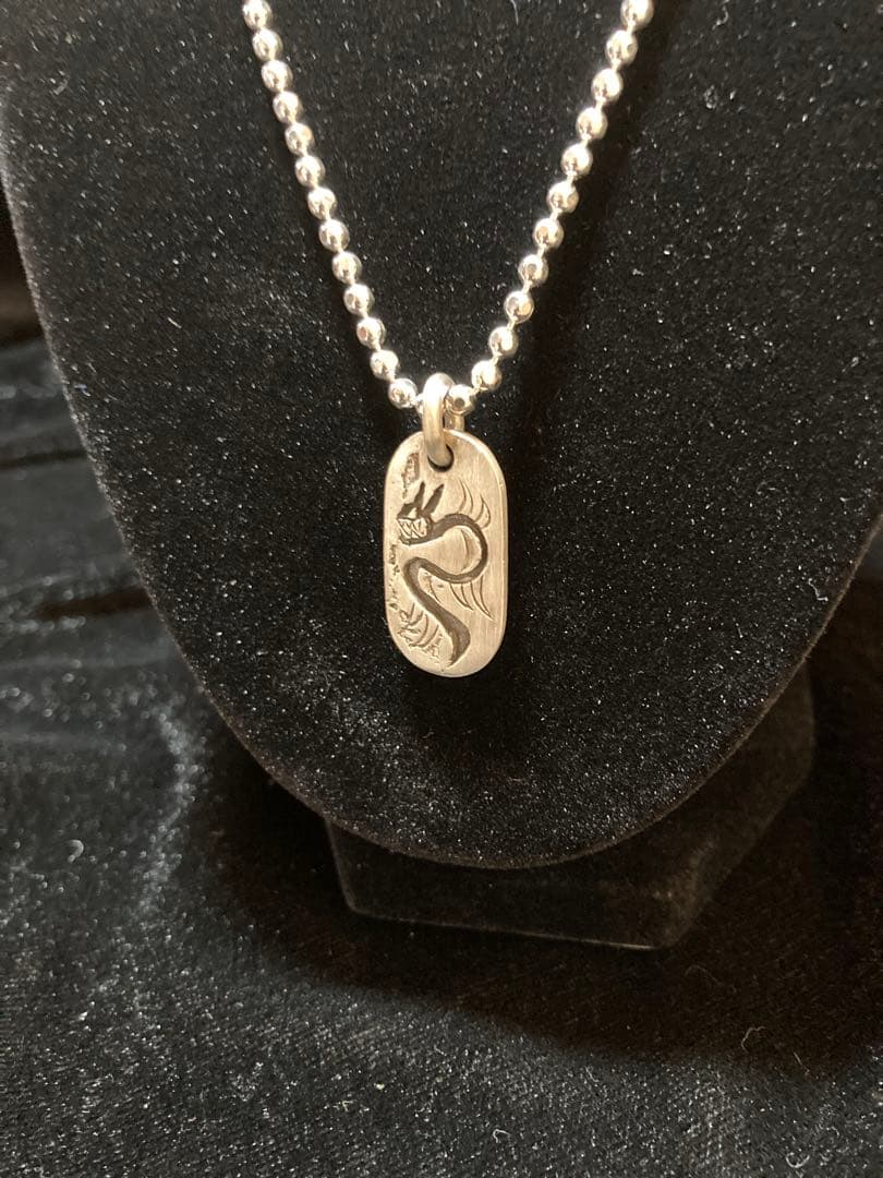 ⑮Dog Tag Dragon チェーン付き Silver925
