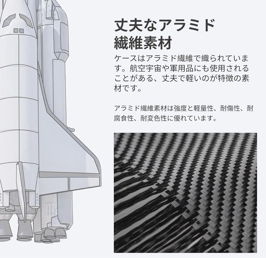 「PITAKA」 iPhone16 Pro用ケース 極薄 MagSafe対応