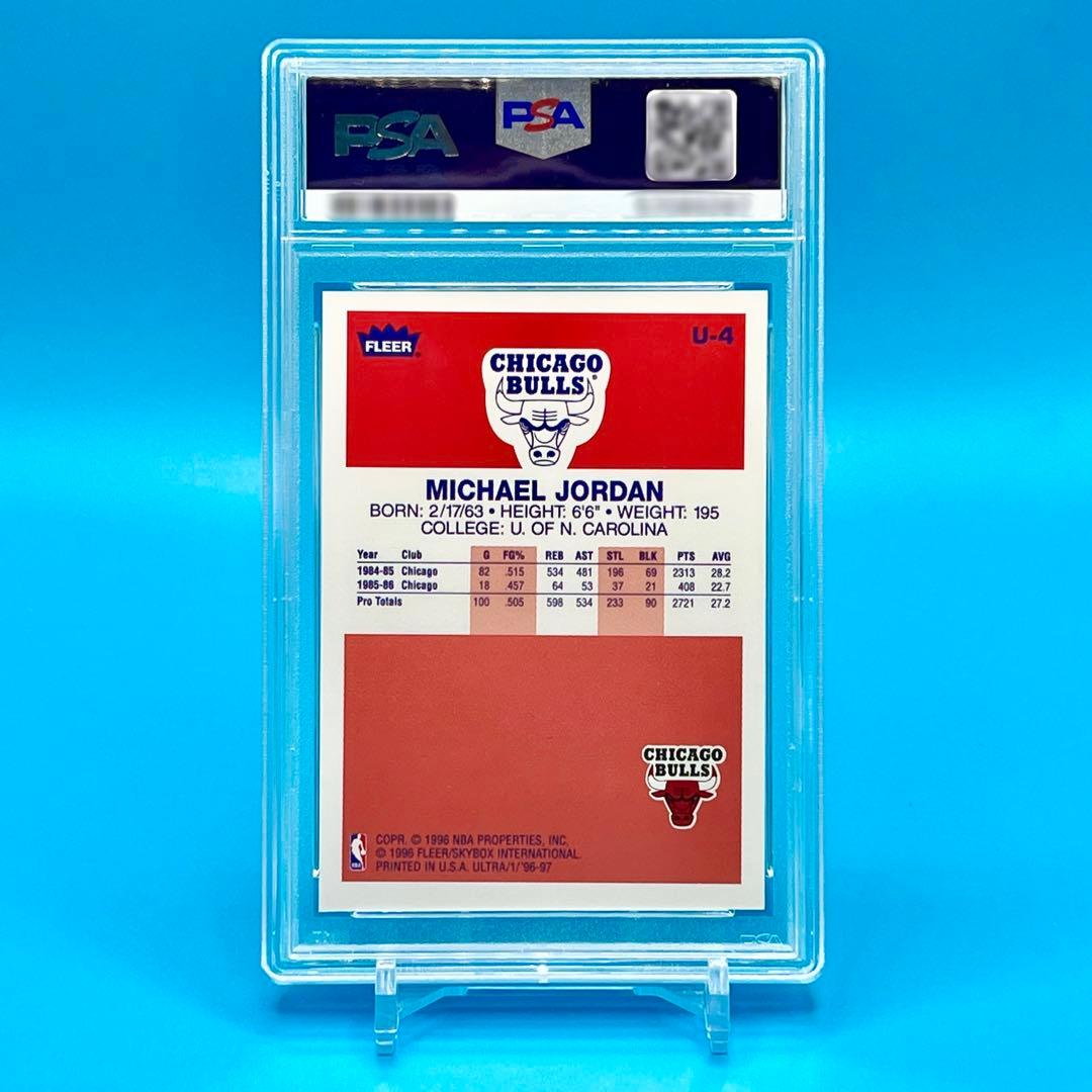 FLEER NBA MICHAEL JORDAN PSA8 マイケル ジョーダン