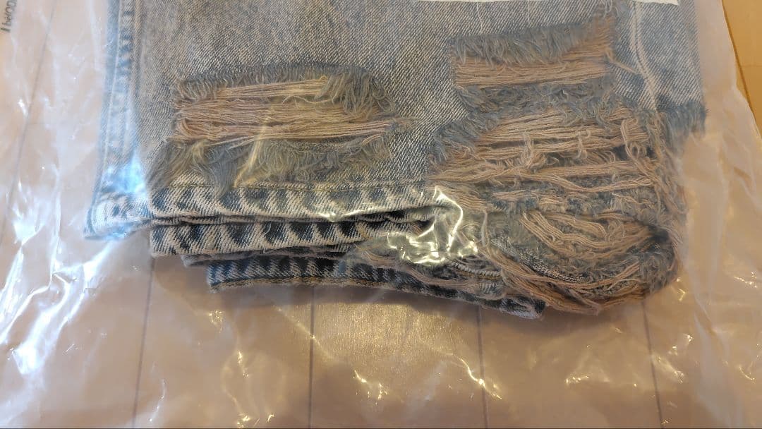 ずっと真夜中でいいのに。「MAD ヴィンテージ　デニムパンツ」Mサイズ