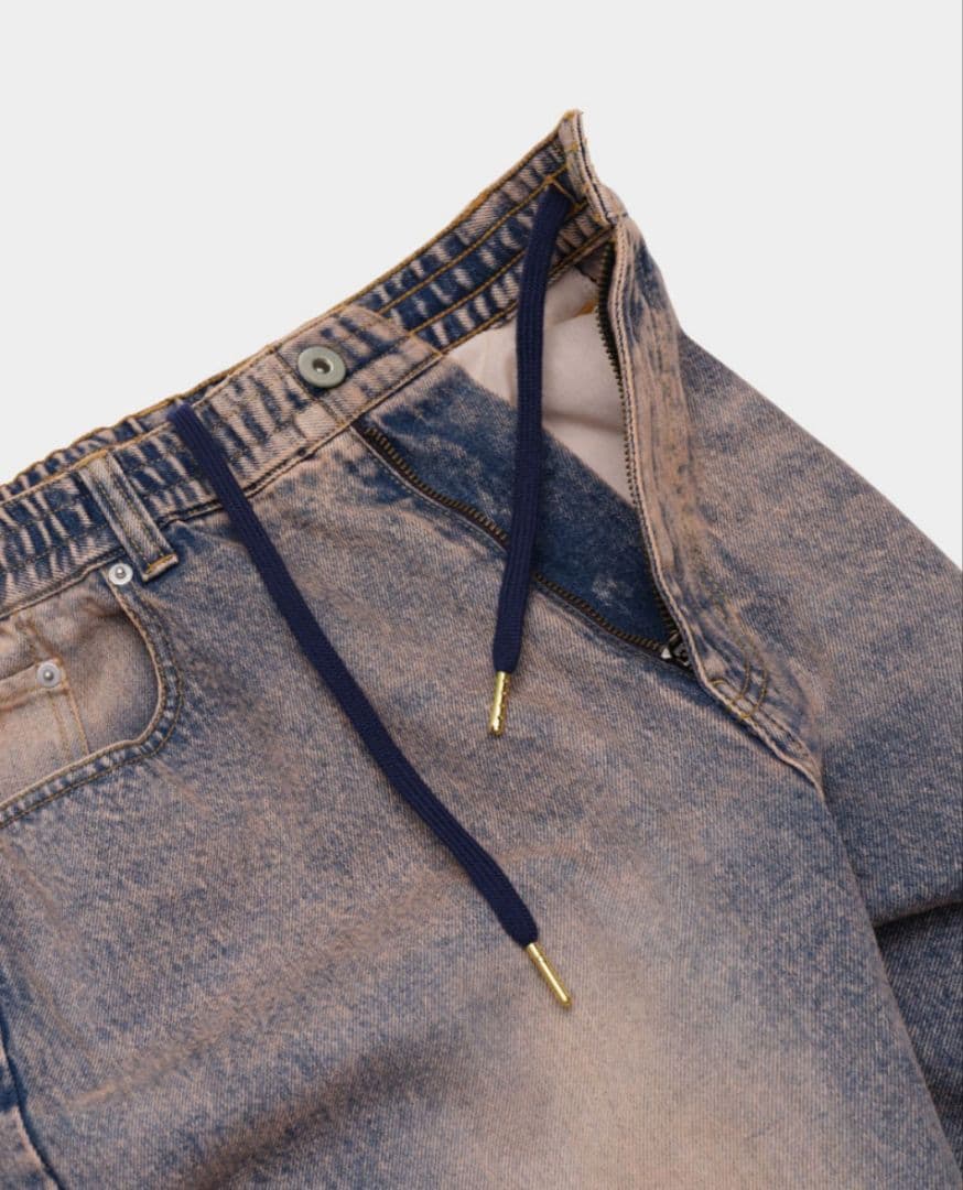 ずっと真夜中でいいのに。「MAD ヴィンテージ　デニムパンツ」Mサイズ