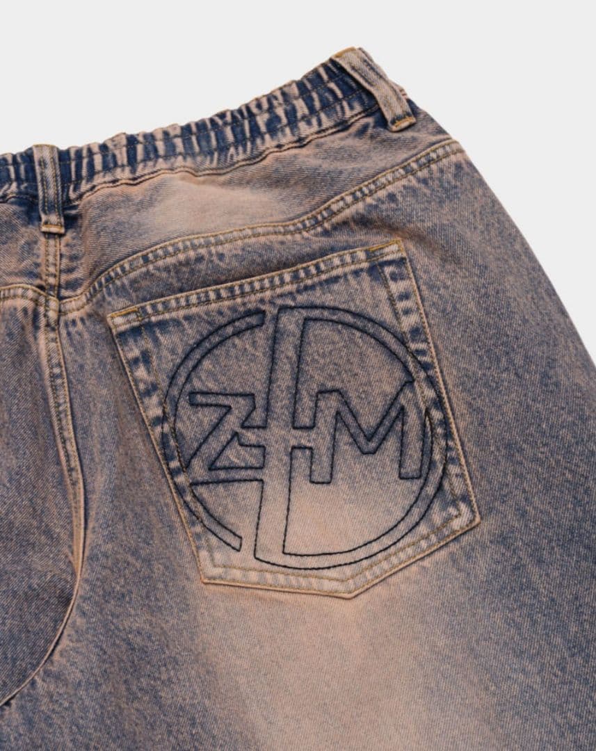 ずっと真夜中でいいのに。「MAD ヴィンテージ　デニムパンツ」Mサイズ