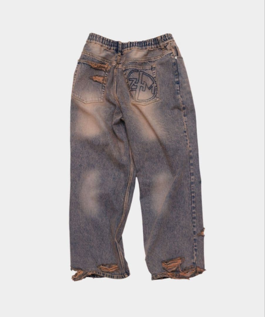 ずっと真夜中でいいのに。「MAD ヴィンテージ　デニムパンツ」Mサイズ