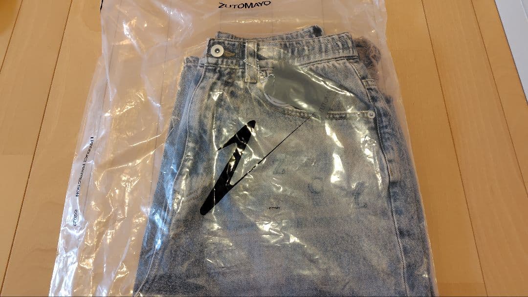 ずっと真夜中でいいのに。「MAD ヴィンテージ　デニムパンツ」Mサイズ