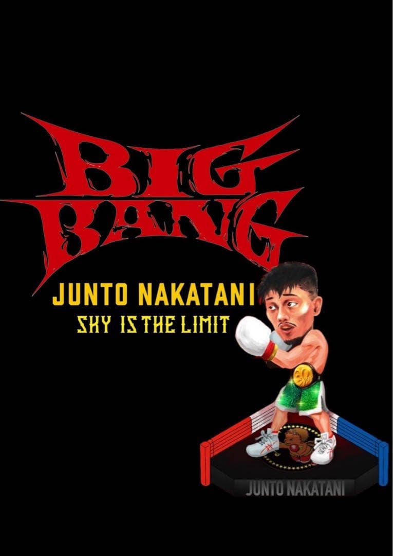 【数量限定】30勝＆3度防衛達成記念グッズ 「中谷潤人ボブルヘッド」