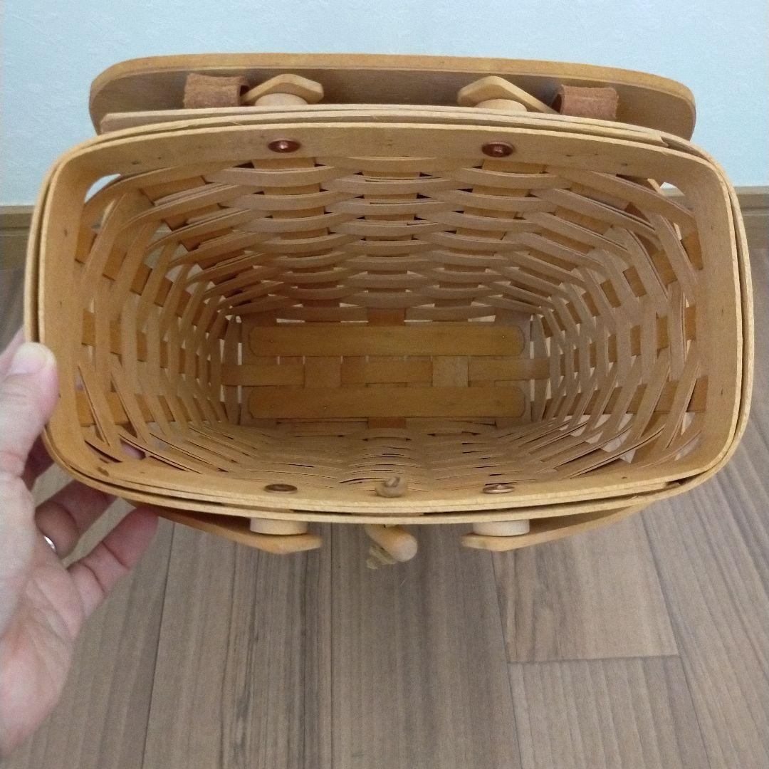 かごバッグ longaberger basket USA1996