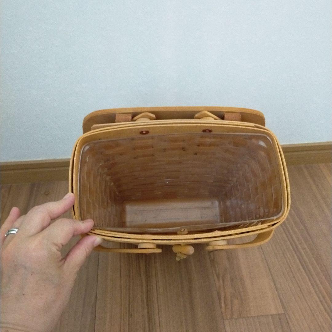 かごバッグ longaberger basket USA1996