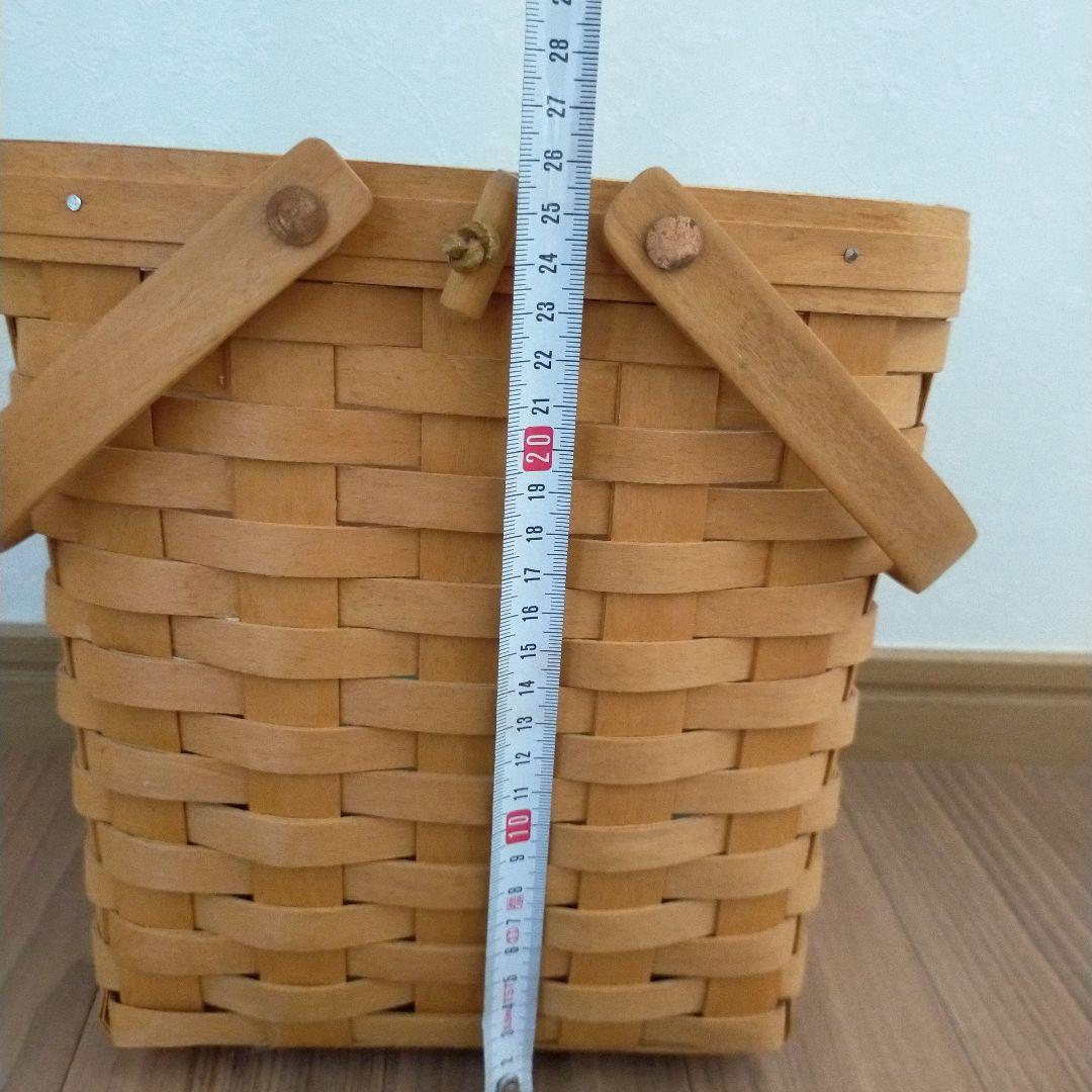 かごバッグ longaberger basket USA1996