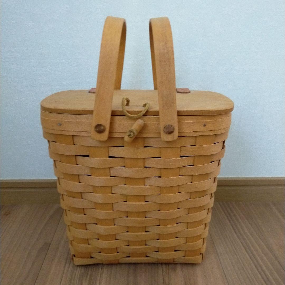 かごバッグ longaberger basket USA1996