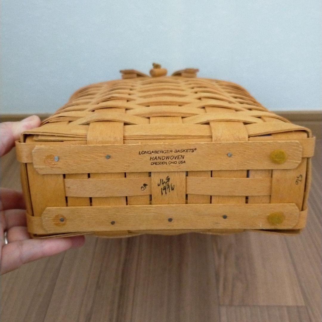 かごバッグ longaberger basket USA1996