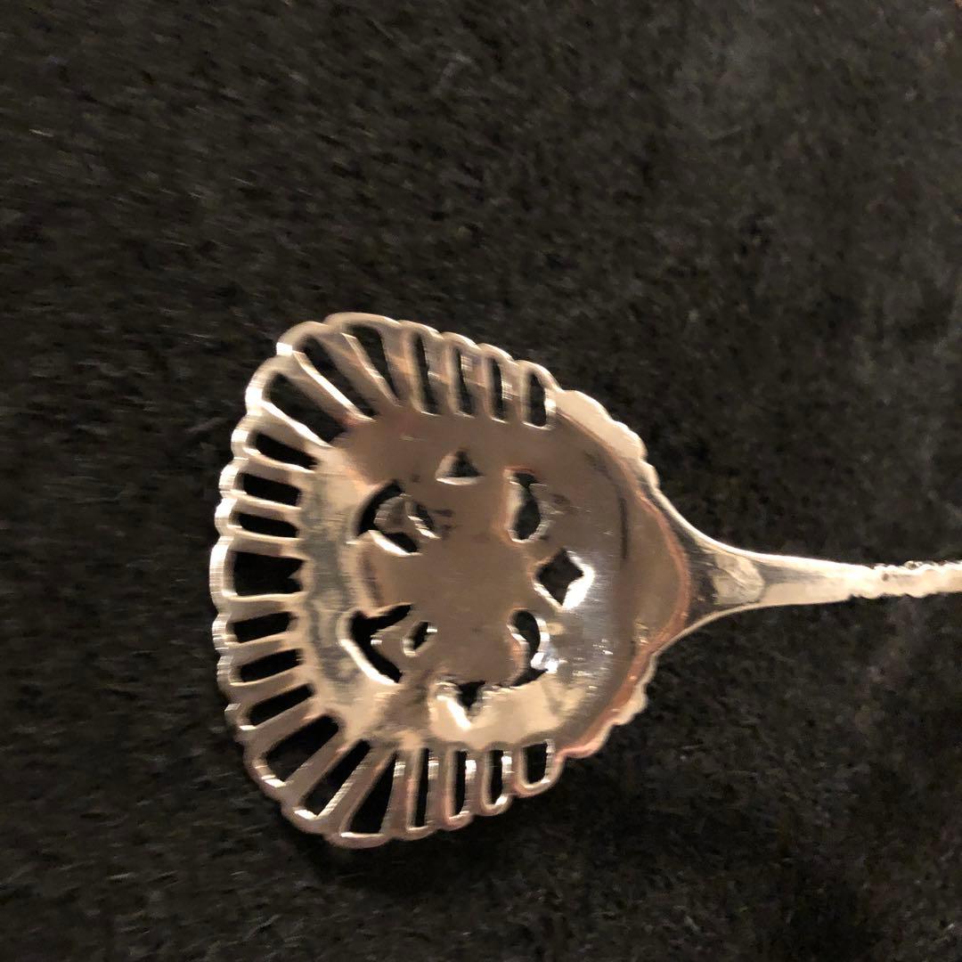 ドイツ製　純銀/800 透かし彫り　ケーキ／デザートサーバー