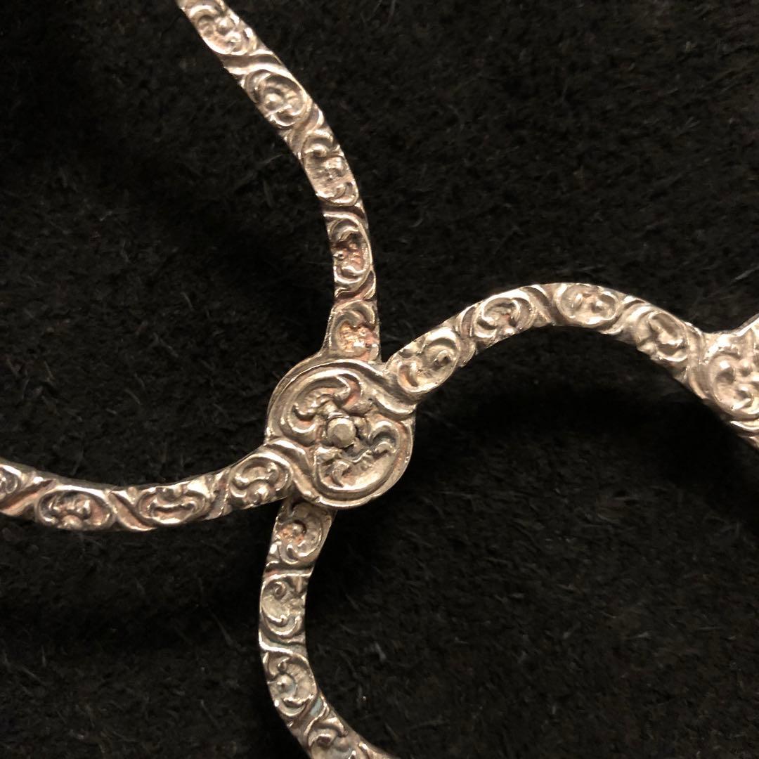 ドイツ製　純銀/800 透かし彫り　ケーキ／デザートサーバー