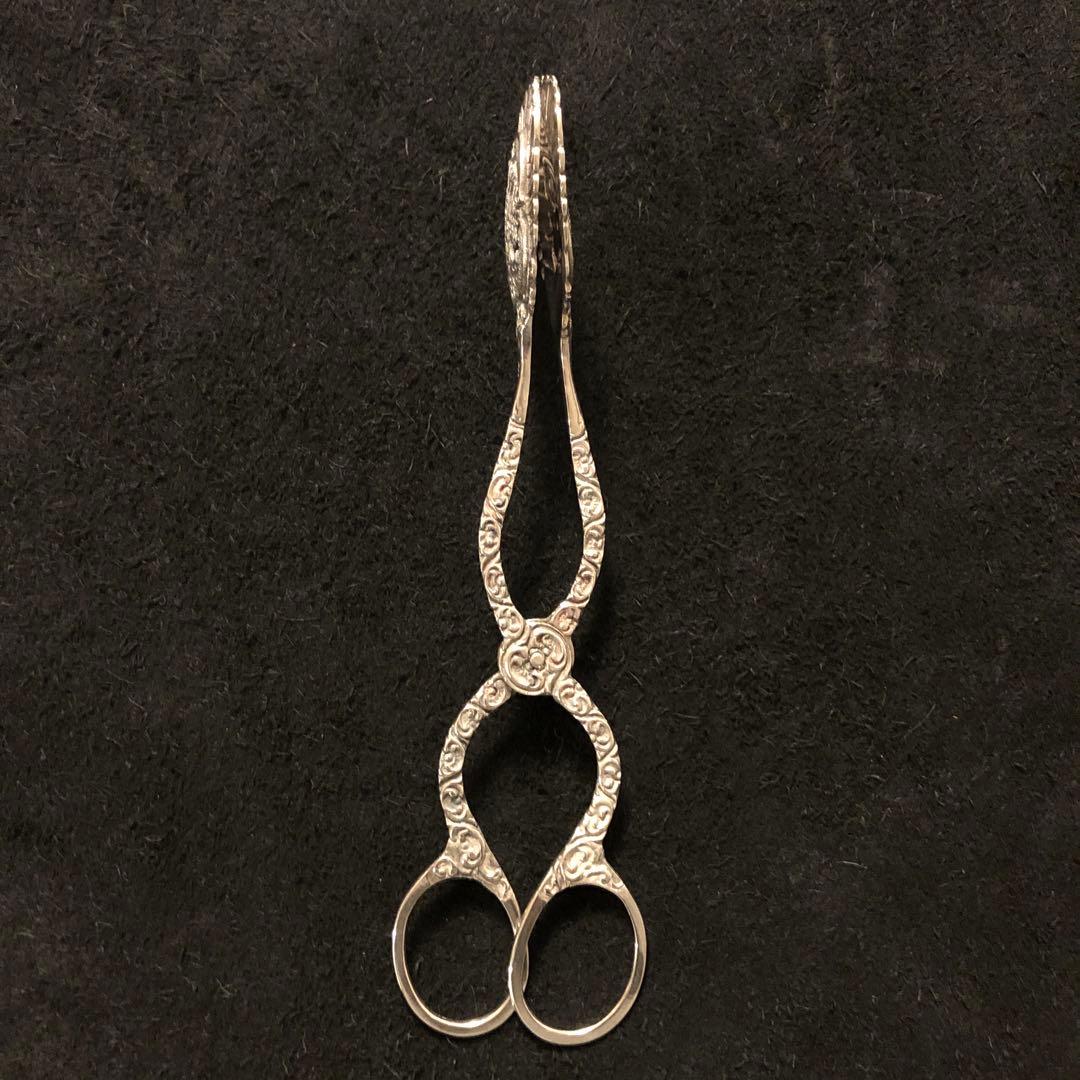 ドイツ製　純銀/800 透かし彫り　ケーキ／デザートサーバー