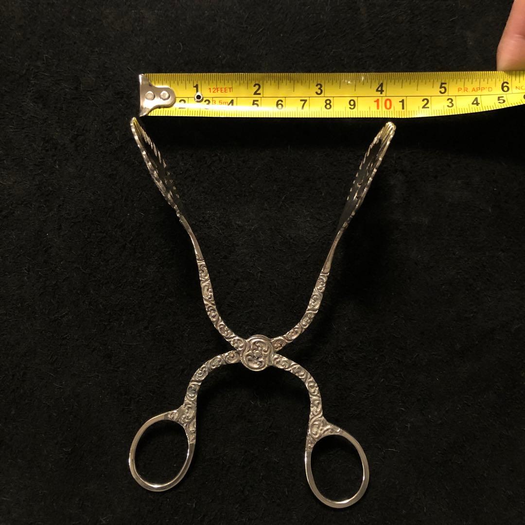 ドイツ製　純銀/800 透かし彫り　ケーキ／デザートサーバー