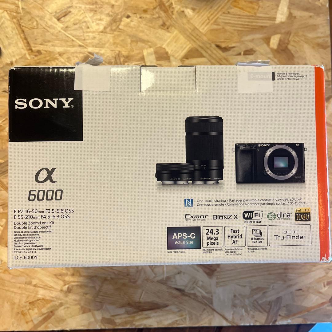 SONY α6000 ミラーレスカメラ E 16-50mm【7/30迄】