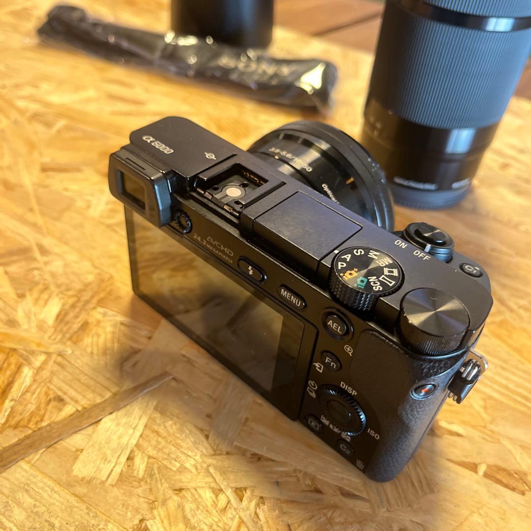 SONY α6000 ミラーレスカメラ E 16-50mm【7/30迄】