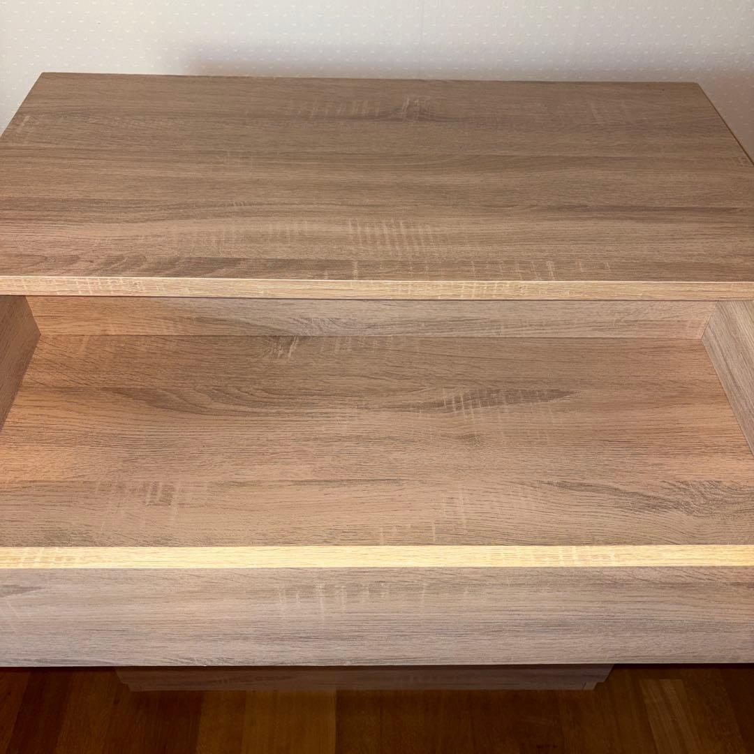 ニトリ4段チェスト　オーク