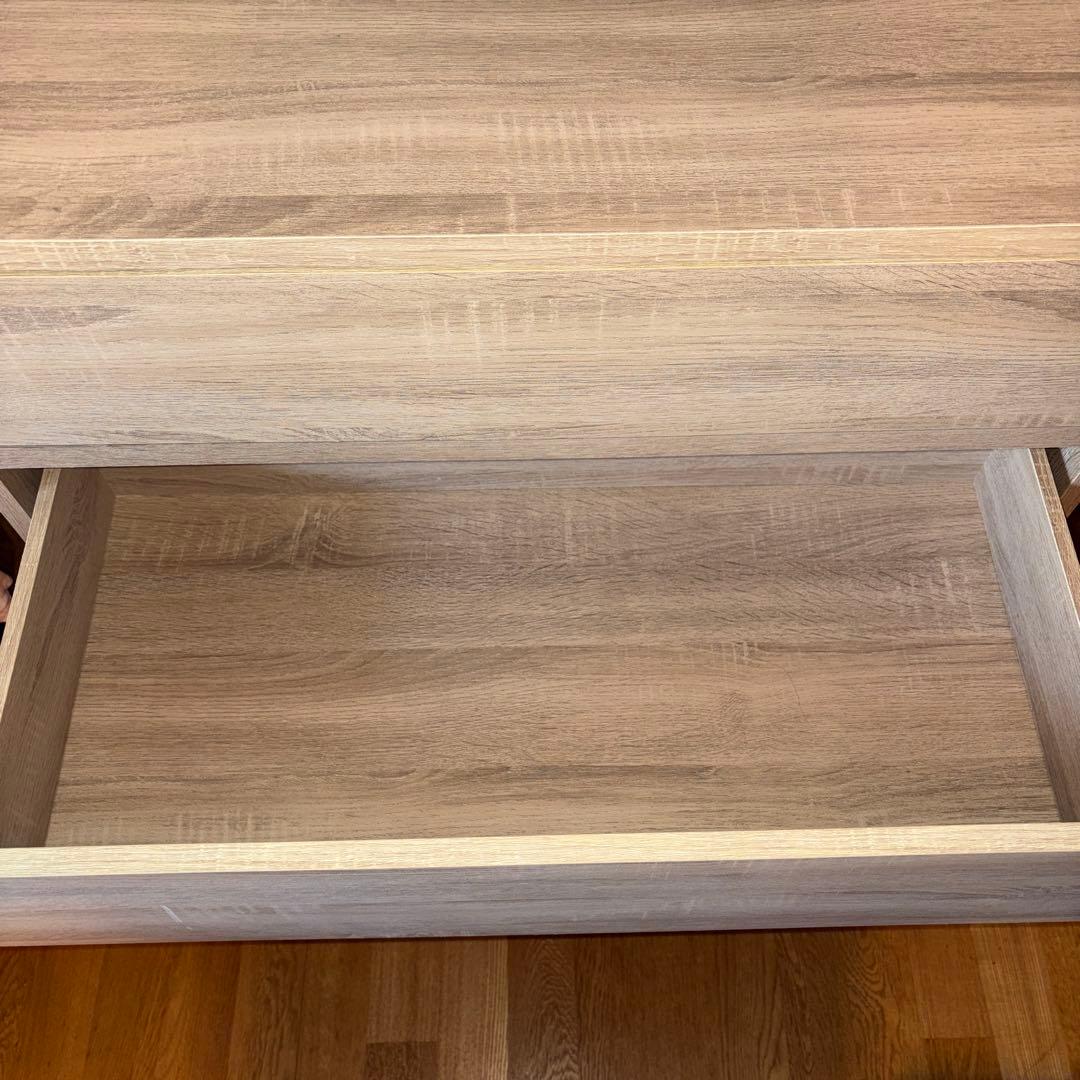 ニトリ4段チェスト　オーク