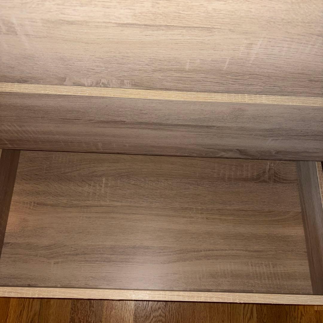 ニトリ4段チェスト　オーク