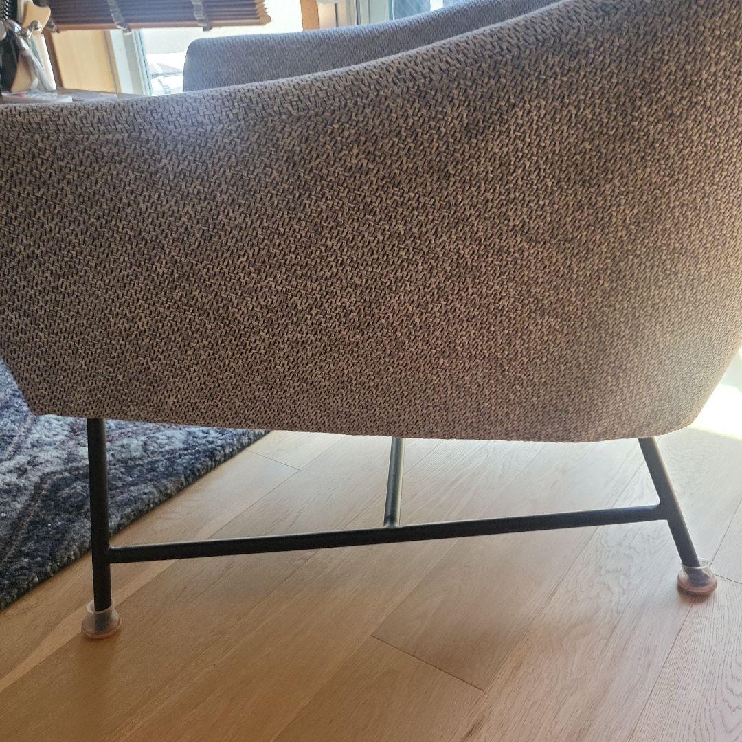 Francfrancファブリックアームチェア