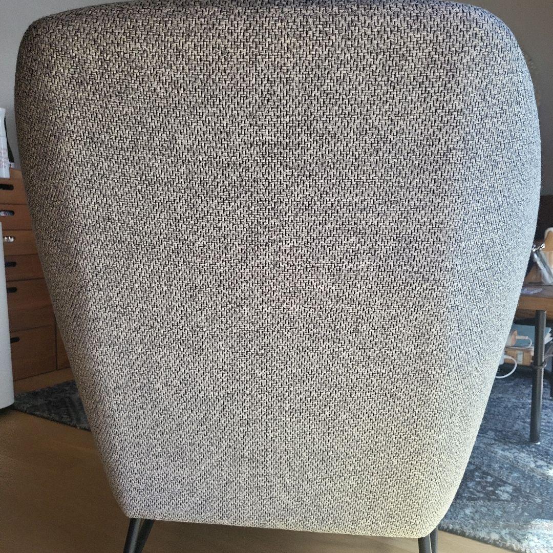 Francfrancファブリックアームチェア