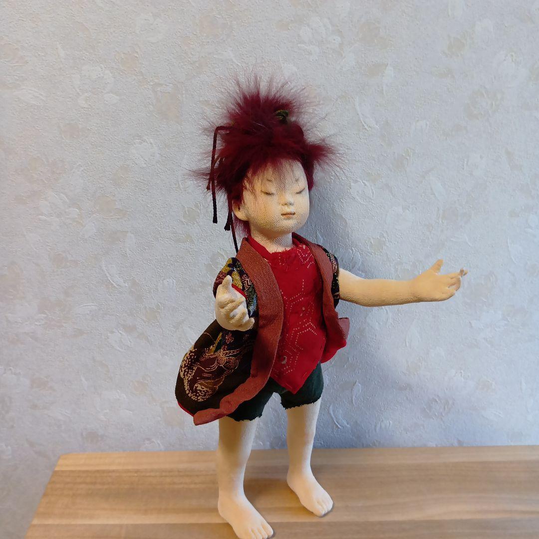 人形 「生きとし生けるもの」創作人形 布貼りハンドメイド