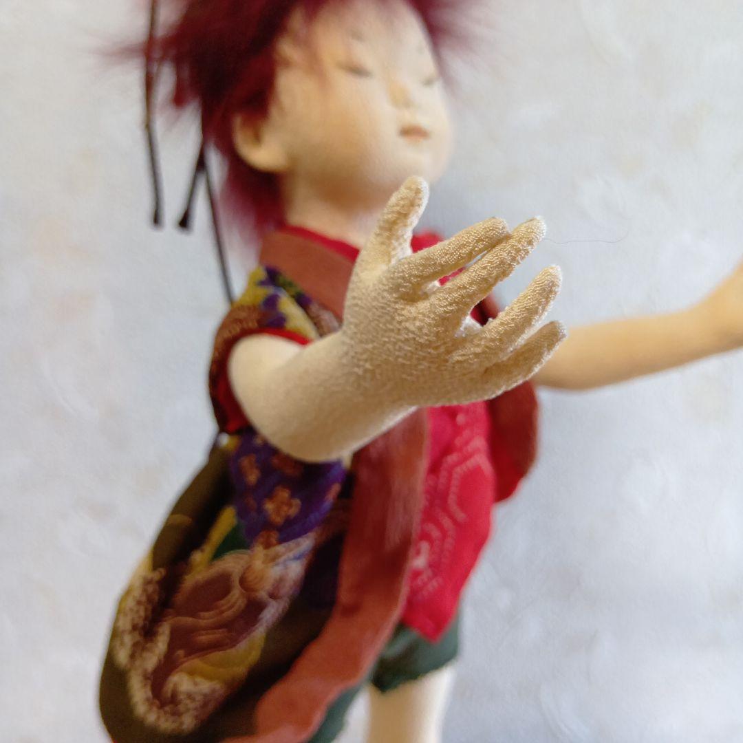 人形 「生きとし生けるもの」創作人形 布貼りハンドメイド