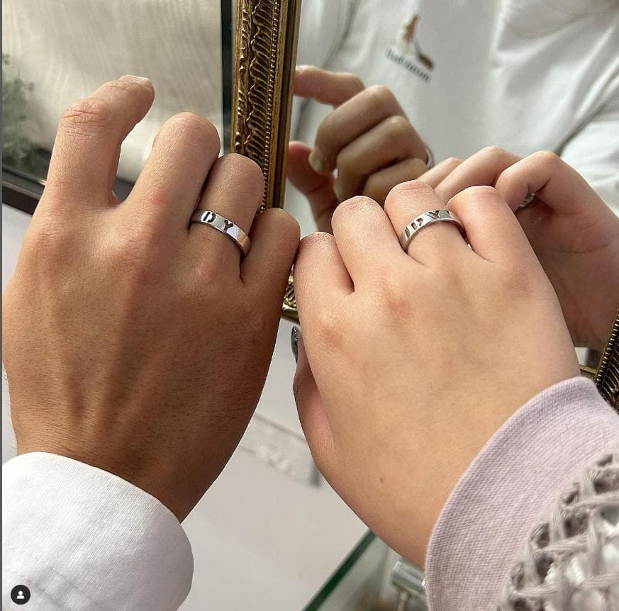 『時を刻むブラスネームリング』5mmタイプ・6mmタイプ