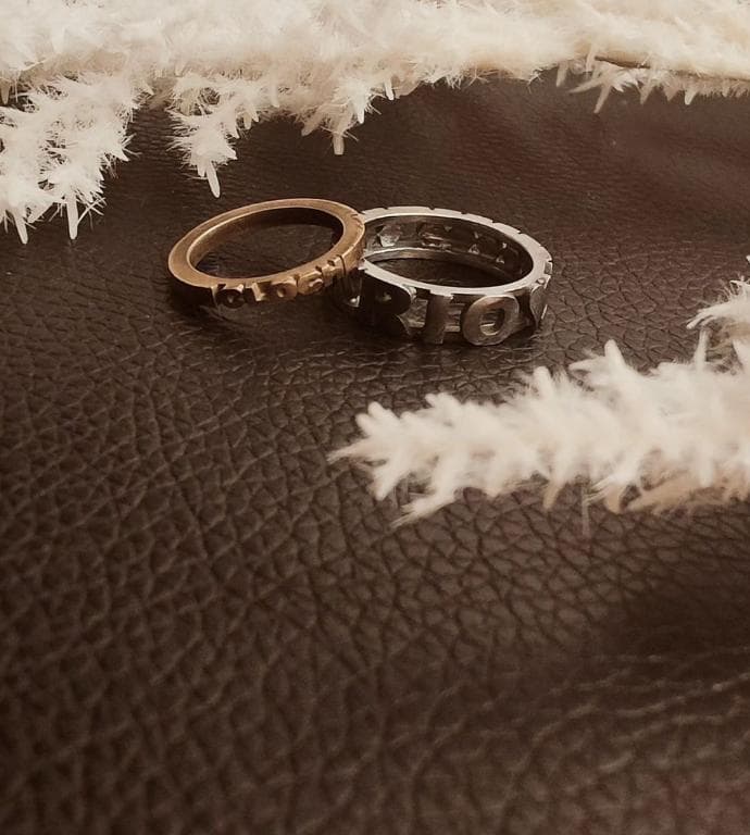 『時を刻むブラスネームリング』5mmタイプ・6mmタイプ