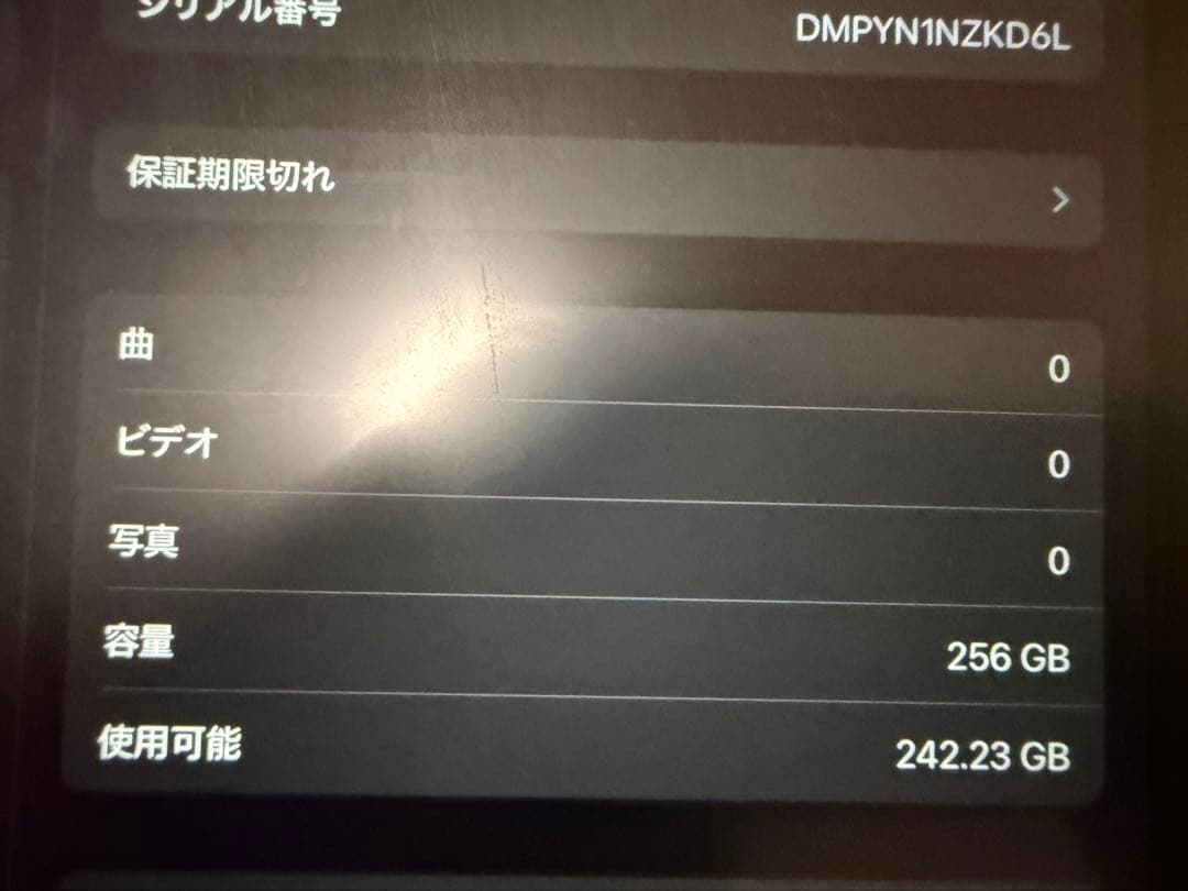iPad Pro 第1世代 11インチ 256gb スペースグレイ