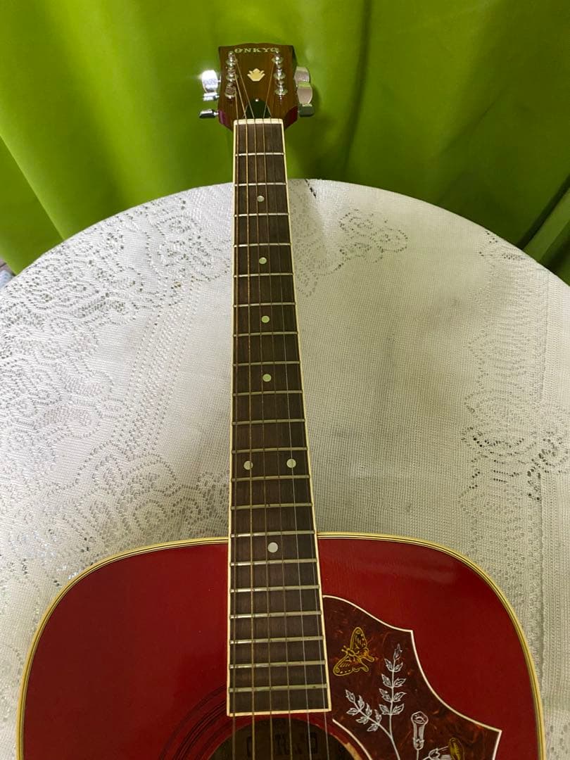 極上美品Onkyo W480Hハミングバードエレアコ　出し良好　直ぐ弾けます❗️