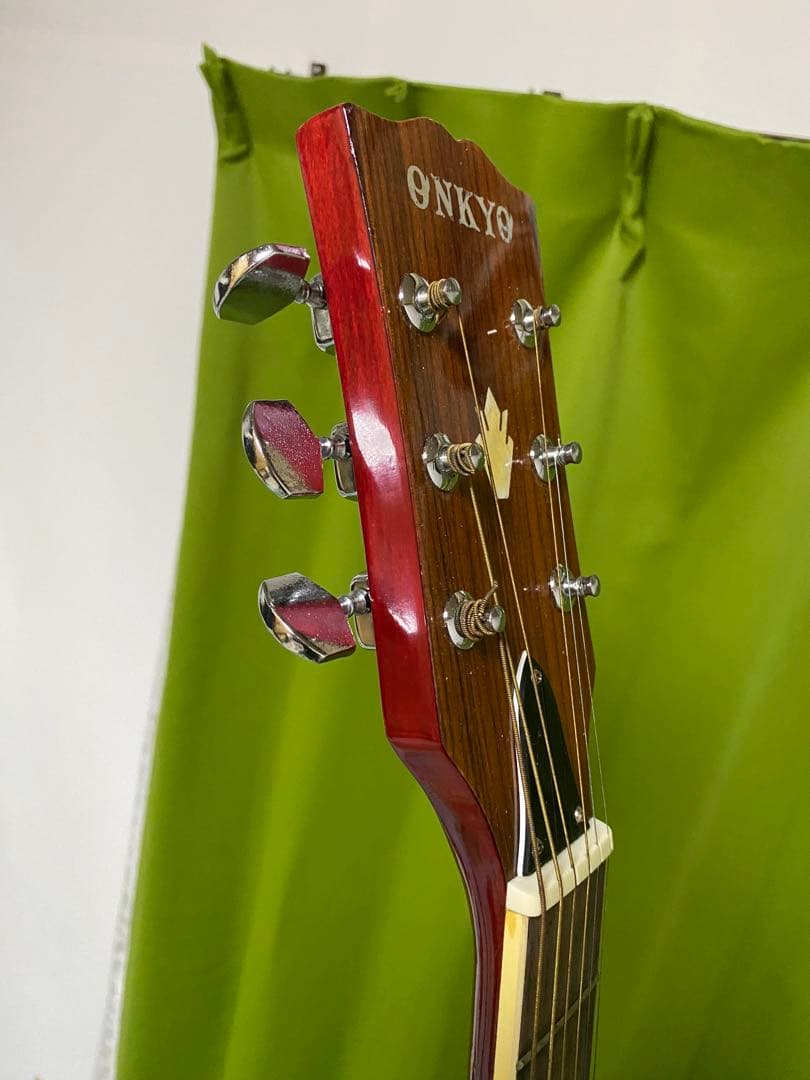 極上美品Onkyo W480Hハミングバードエレアコ　出し良好　直ぐ弾けます❗️