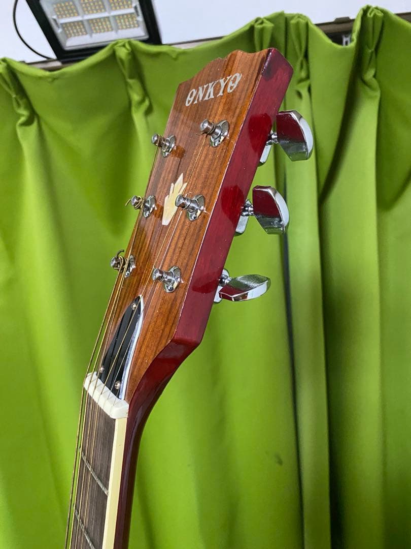 極上美品Onkyo W480Hハミングバードエレアコ　出し良好　直ぐ弾けます❗️