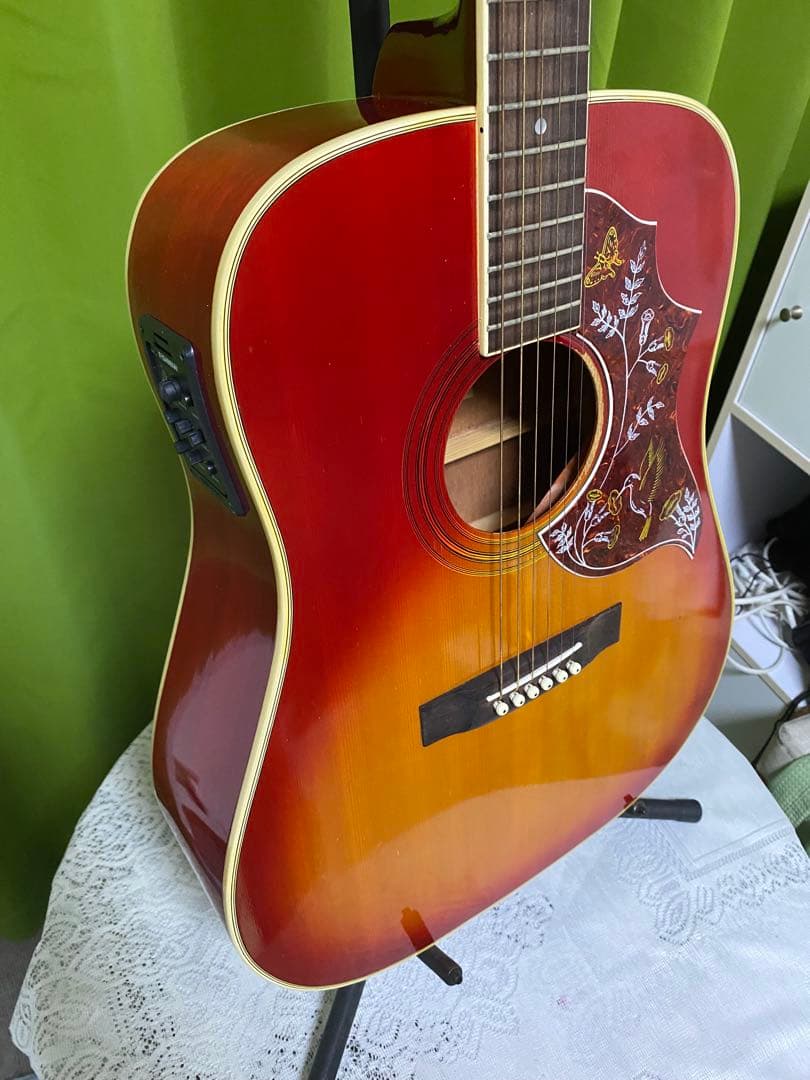 極上美品Onkyo W480Hハミングバードエレアコ　出し良好　直ぐ弾けます❗️