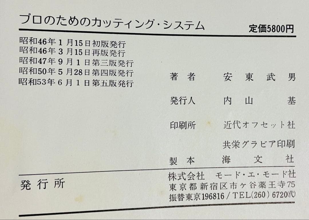 近藤れん子の立体裁断と基礎知識 プロのためのカッティングシステム 2冊セット
