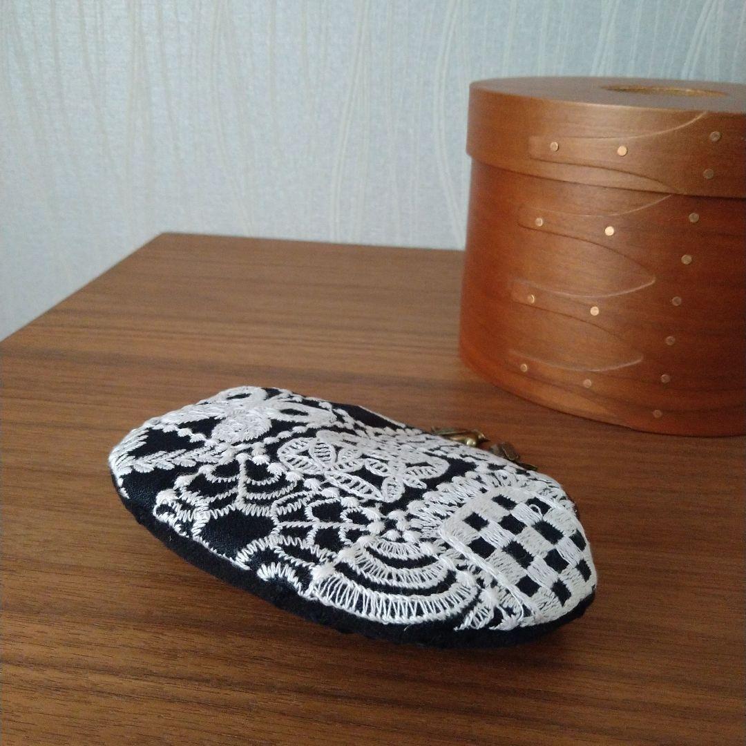 new❁ 小鳥の口金 がま口財布/セレモニーにも◎ミナペルホネン ハンドメイド