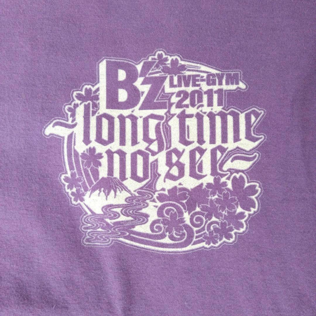 B'z 2011～long time no see～ Tシャツ 紫 ロサンゼルス