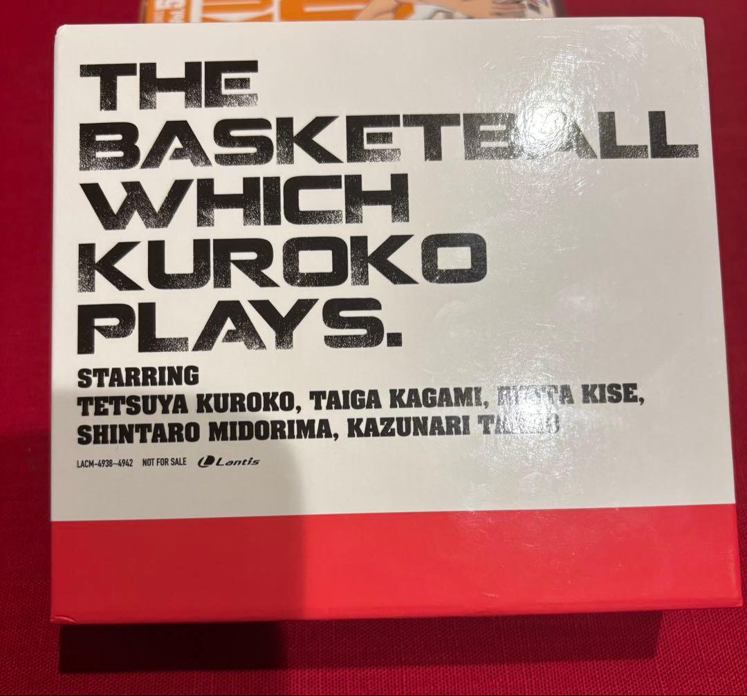 黒子のバスケ CD グッズ まとめ売り BOX付 青峰 黄瀬 黒子 緑間 高尾
